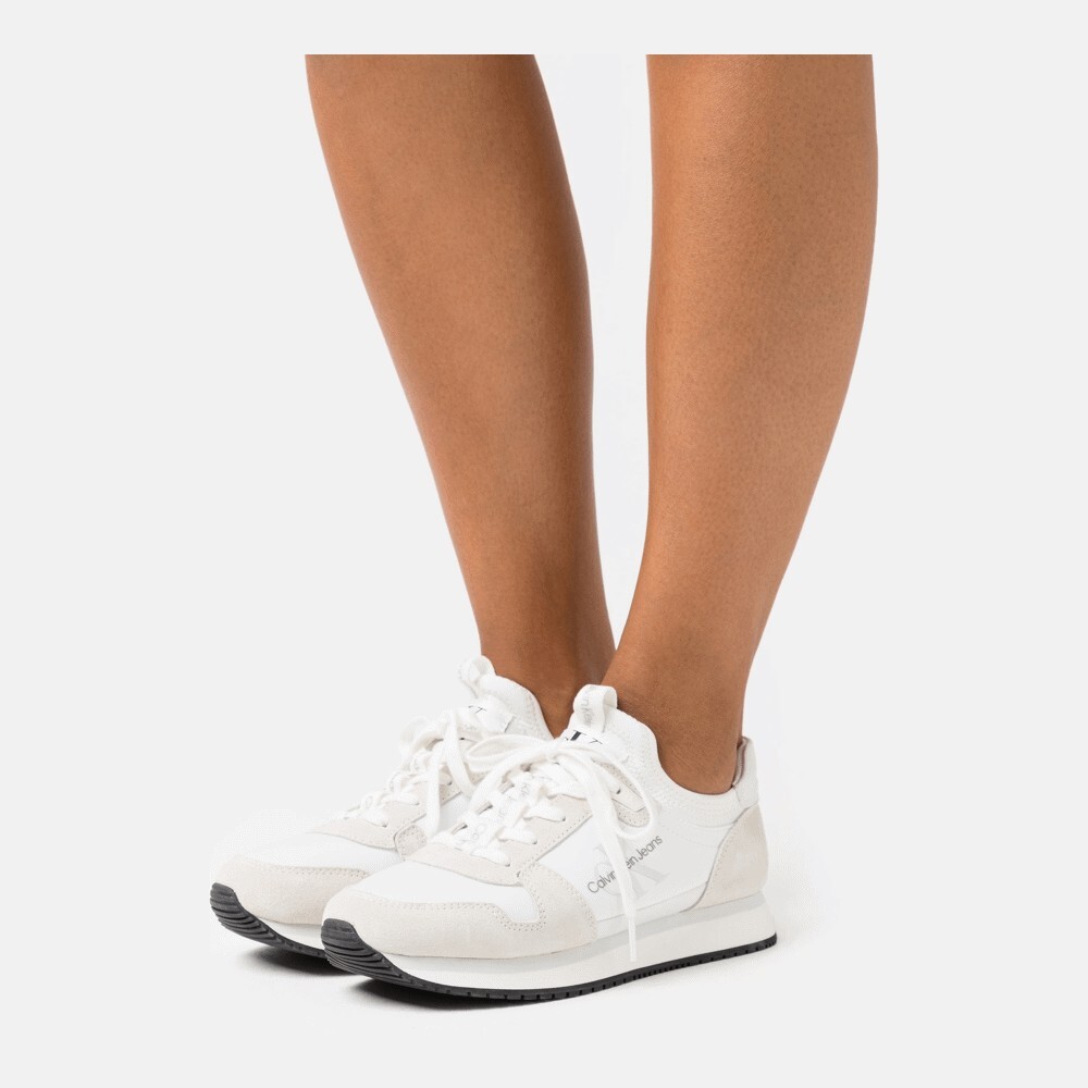 

Кроссовки Calvin Klein Jeans Runner Sock Laceup , bright white