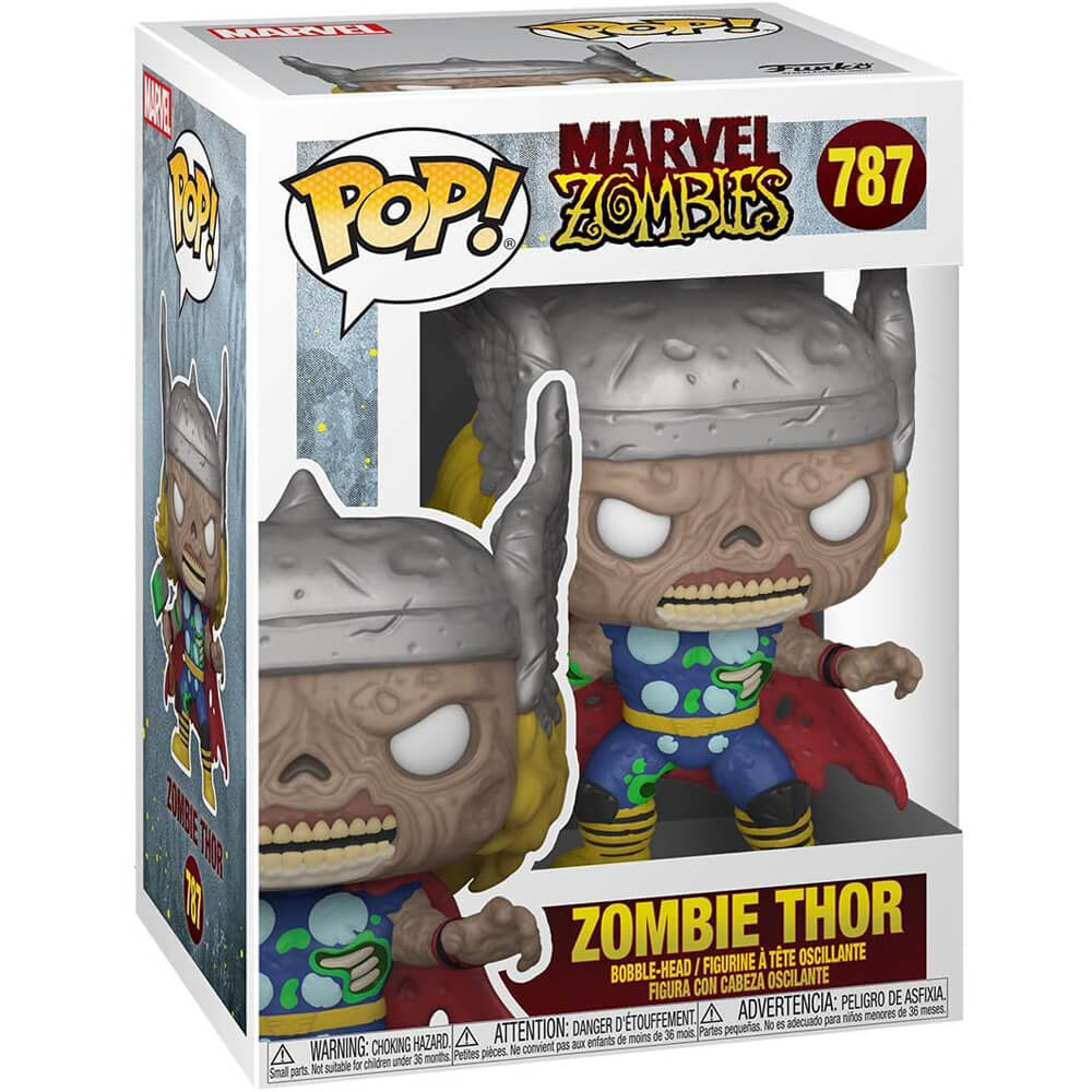Фигурка Funko Pop! Marvel: Marvel Zombies - Thor фигурка funko pop art series bobble marvel infinity saga thor purple w case