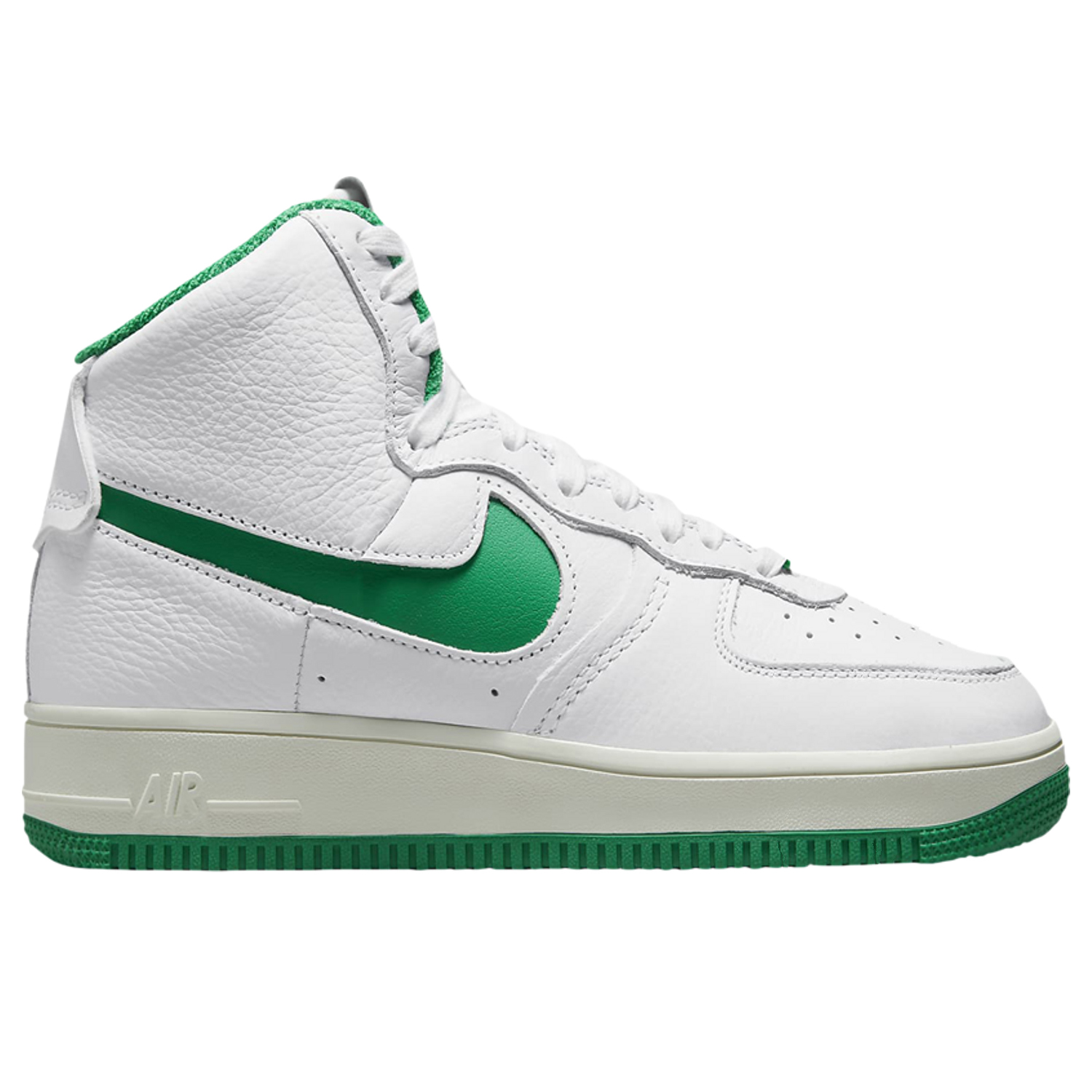 цена Кроссовки Nike Wmns Air Force 1 High Sculpt 'White Stadium Green', Белый