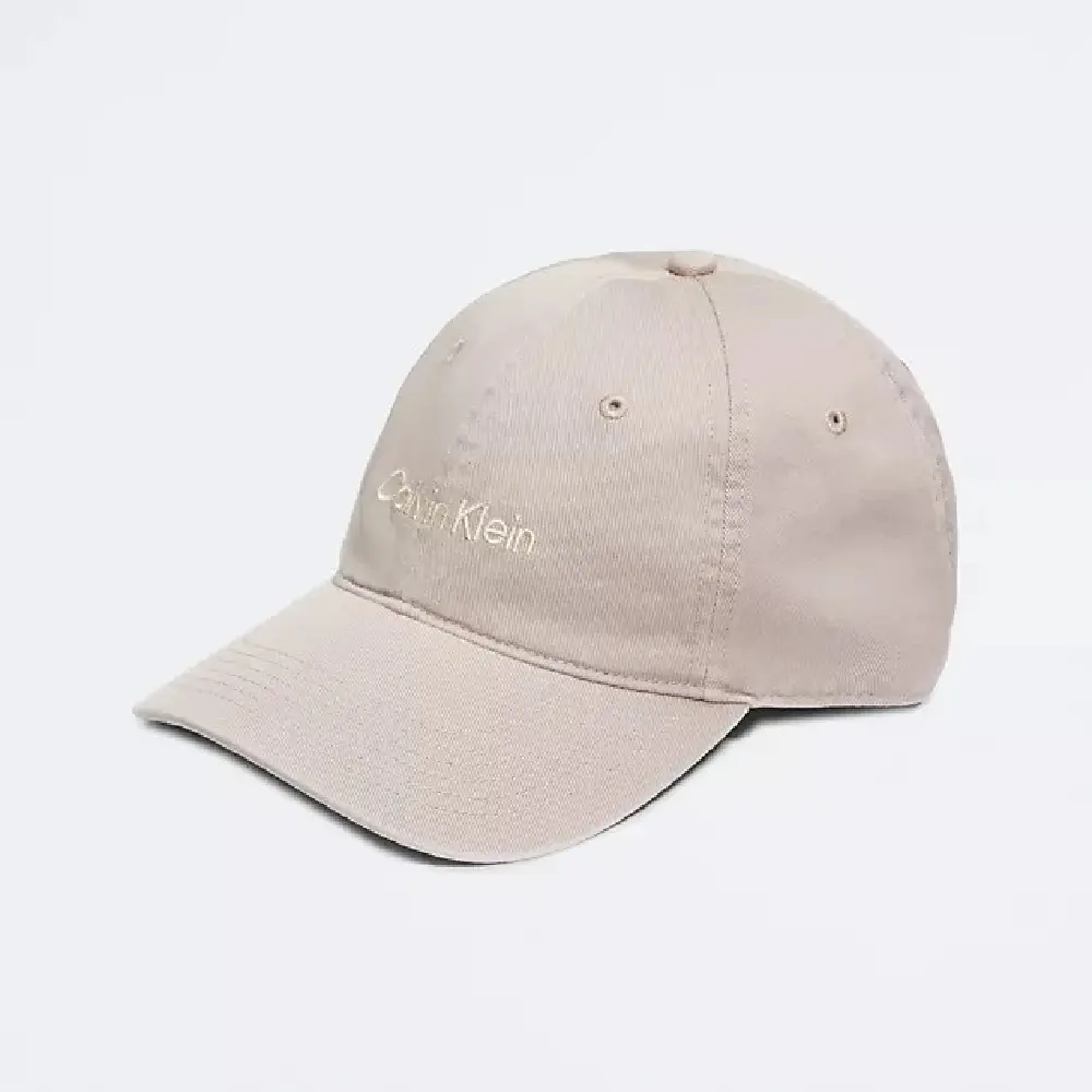 

Бейсболка Calvin Klein Washed Cotton Twill Logo, бежевый