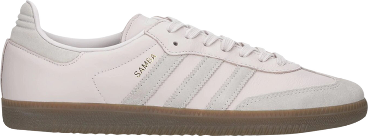 Adidas samba sale pink white