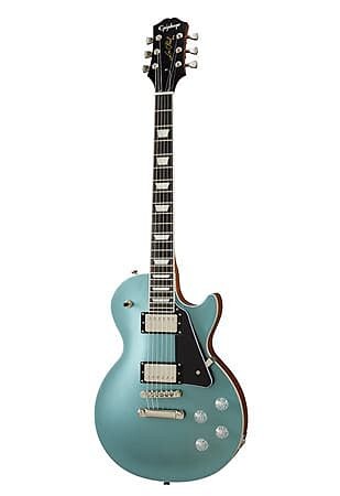 

Epiphone Les Paul Modern Electric Guitar Faded Pelham Blue EILM FPENH1