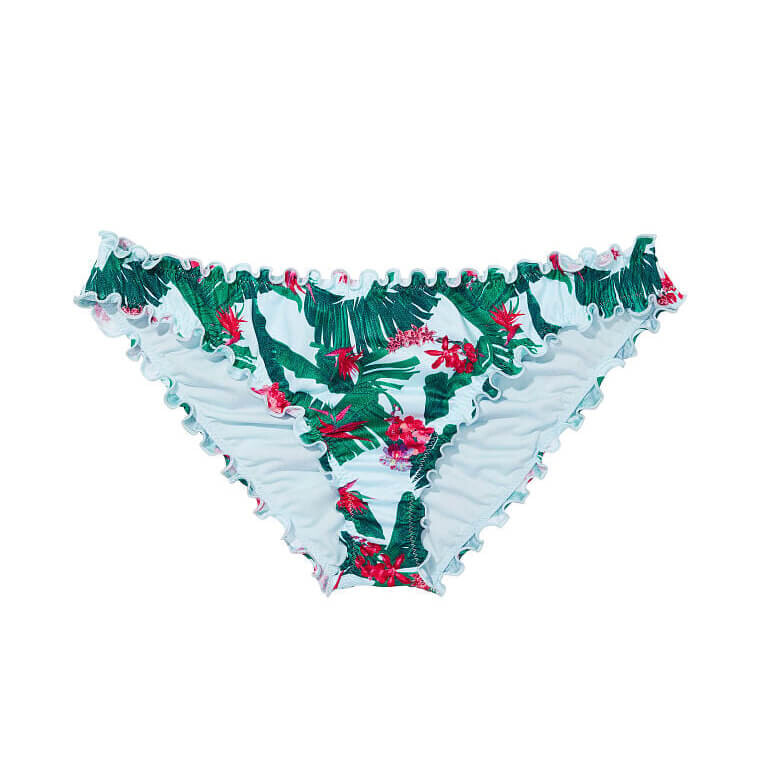 

Низ купальника с оборками Victoria's Secret Mix-and-Match, мультиколор, Синий