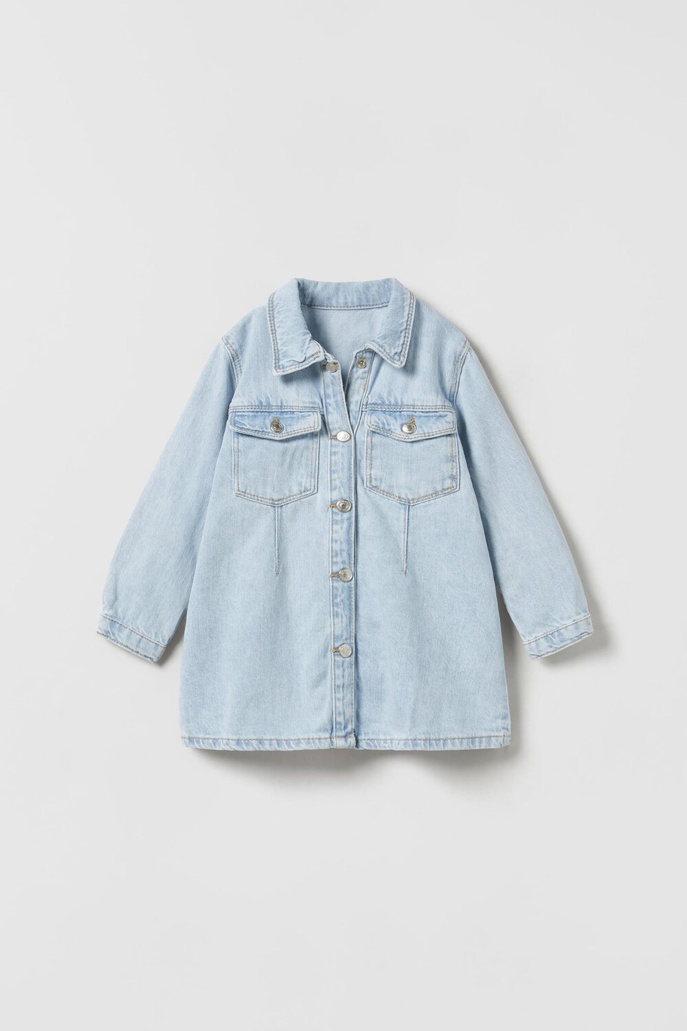 

Платье из денима ZARA, синий