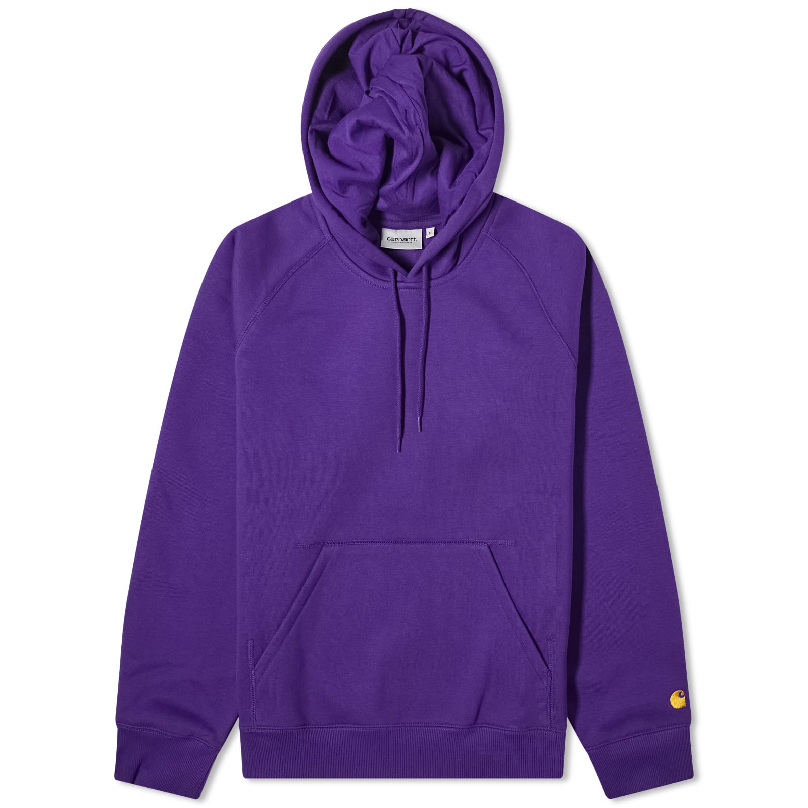 Толстовка Carhartt Wip Hooded Chase Crew, фиолетовый шорты carhartt wip chase sweat темно зеленый