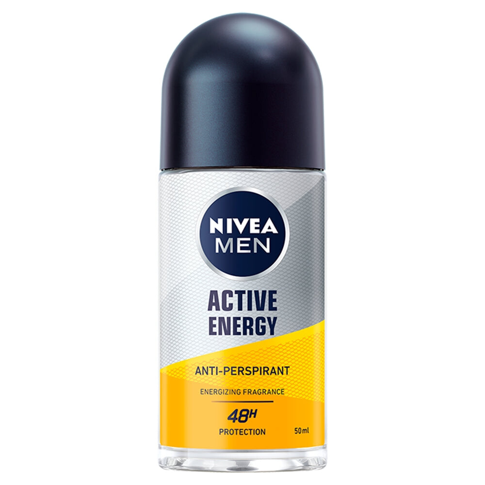 цена Nivea Шариковый антиперспирант-антиперспирант для мужчин Active Energy 50мл