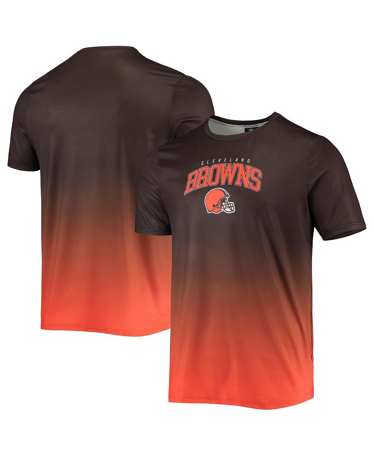 

Мужская коричневая, оранжевая купальная рубашка cleveland browns gradient rash guard FOCO, мульти