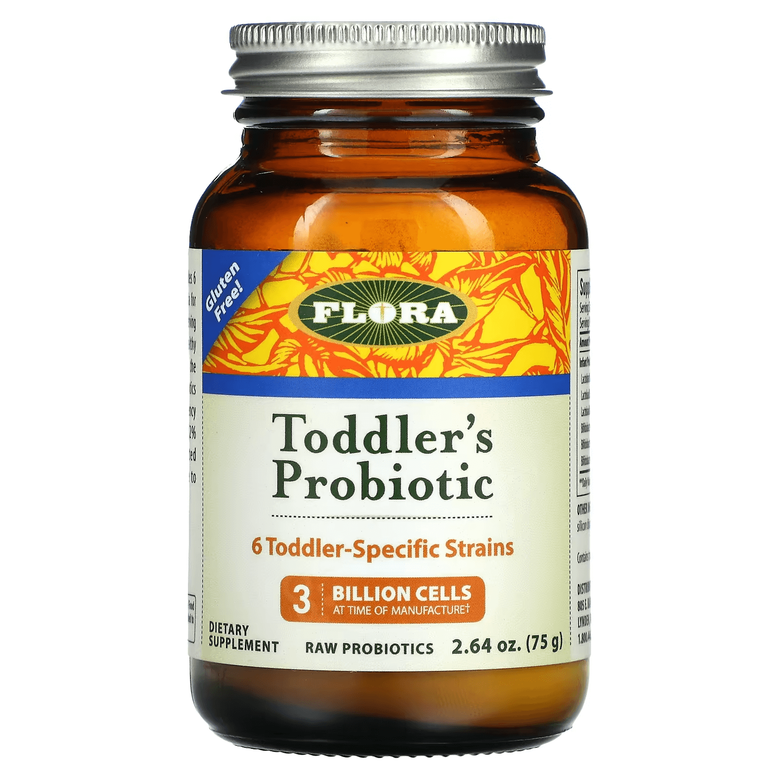 пробиотик для малышей flora 3 миллиарда бактерий 75 гр Пробиотик для малышей Flora 3 миллиарда бактерий, 75 гр
