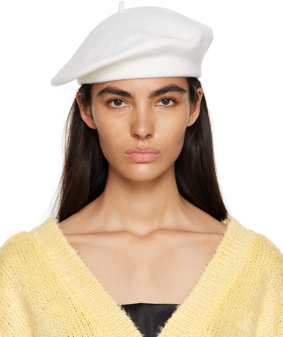 

Берет из плотной шерсти Off-White Maison Margiela