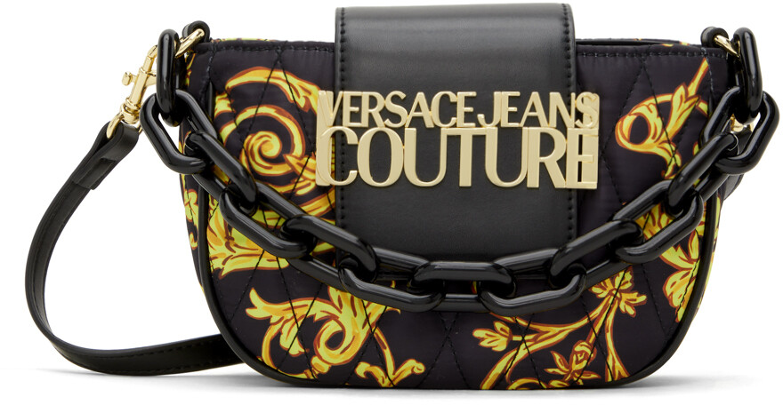 

Черная сумка-петля Versace Jeans Couture