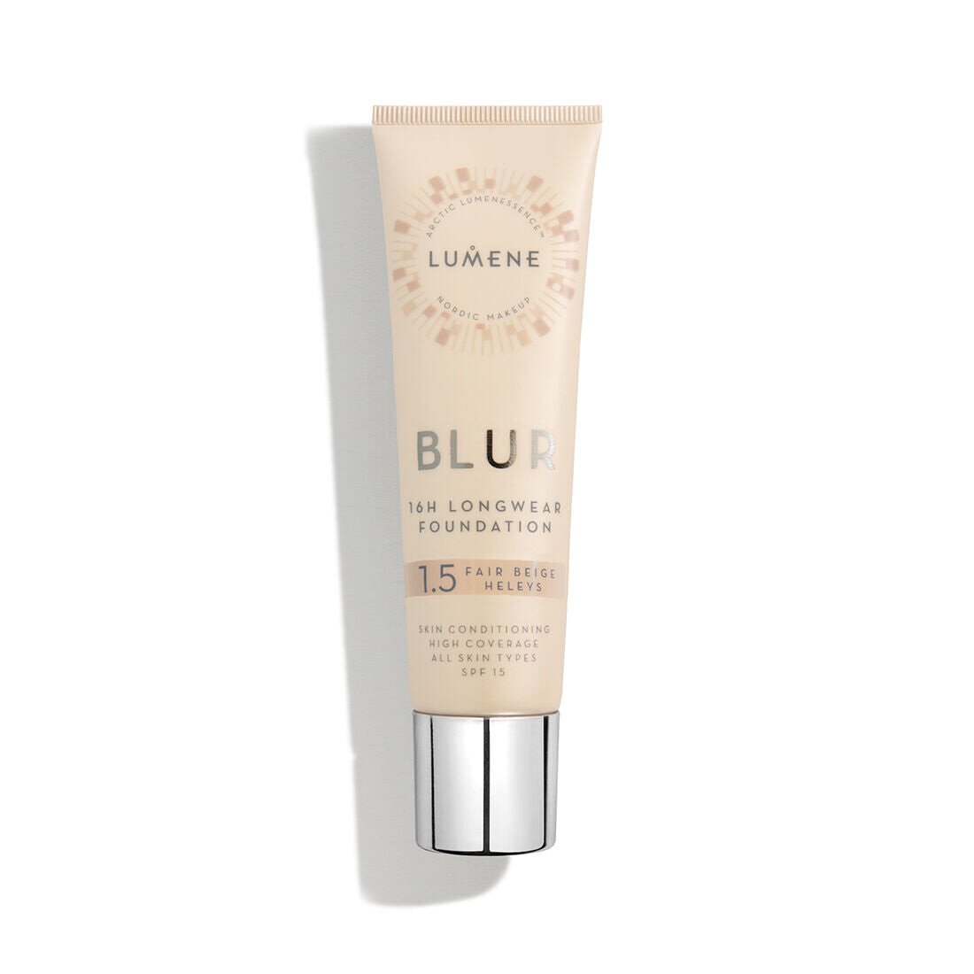 

Lumene Blur 16h Longwear Foundation SPF15 Разглаживающая тональная основа 1.5 Светло-бежевый 30 мл