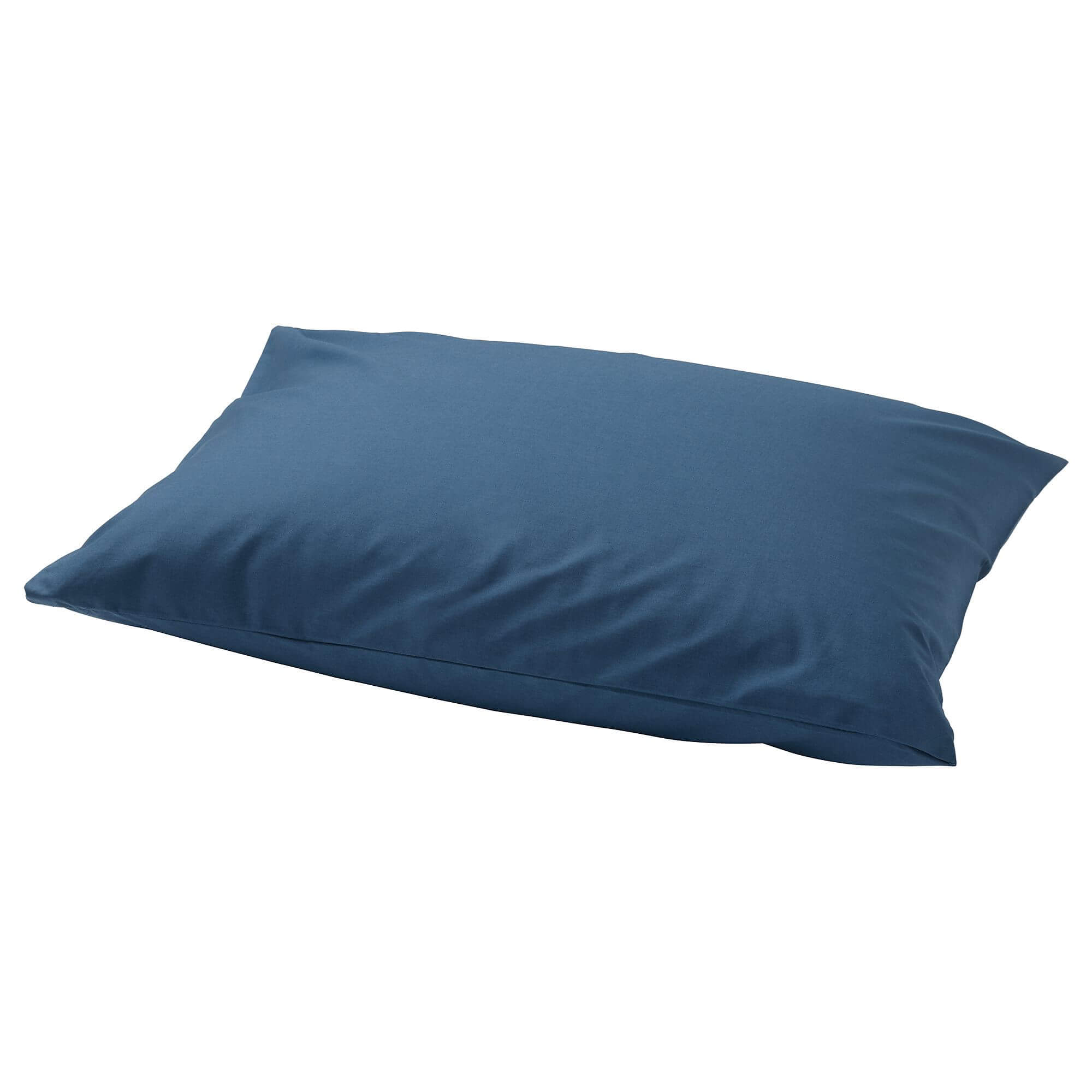 Наволочка Ikea Ullvide, 50x60 см, темно-синий наволочка для подушки ikea klagshamn темно серый