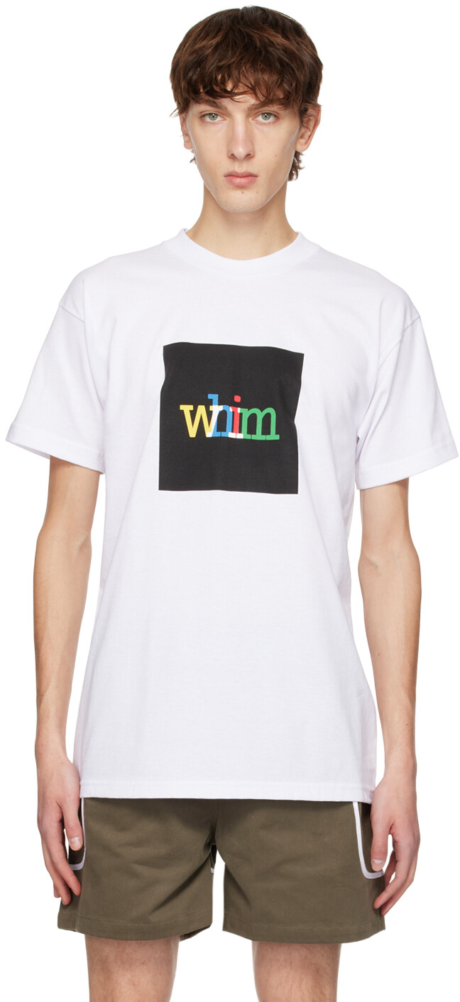

Белая футболка с рисунком Whim Golf