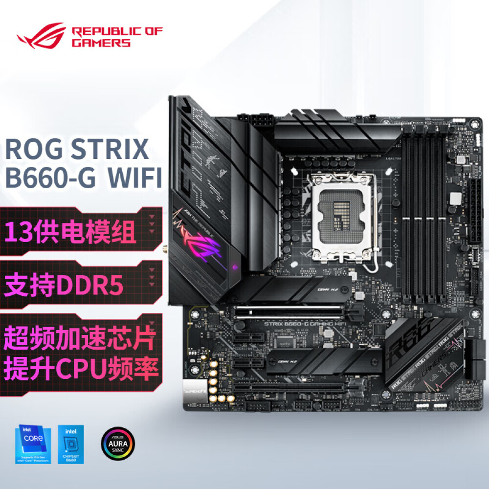 

Материнская плата ROG STRIX B660-G GAMING WIFI