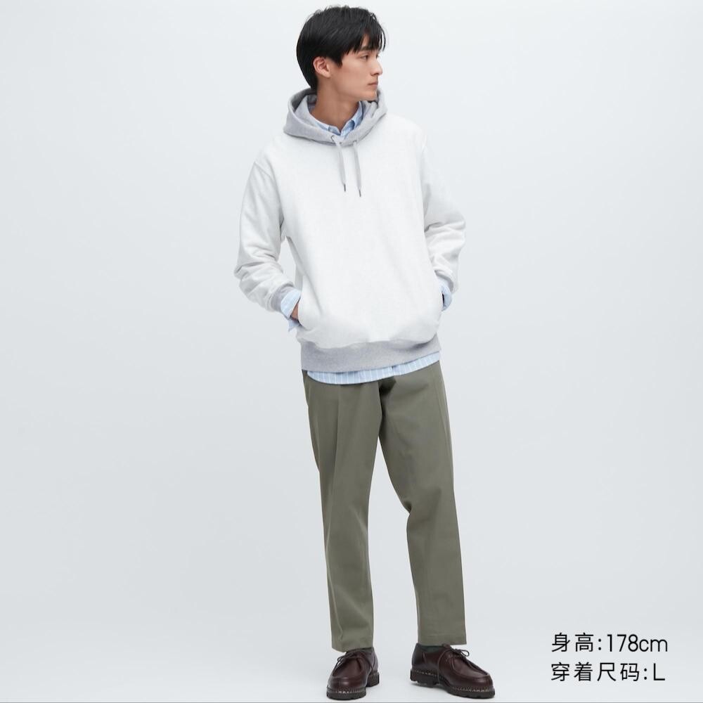 

Брюки Uniqlo, оливковый