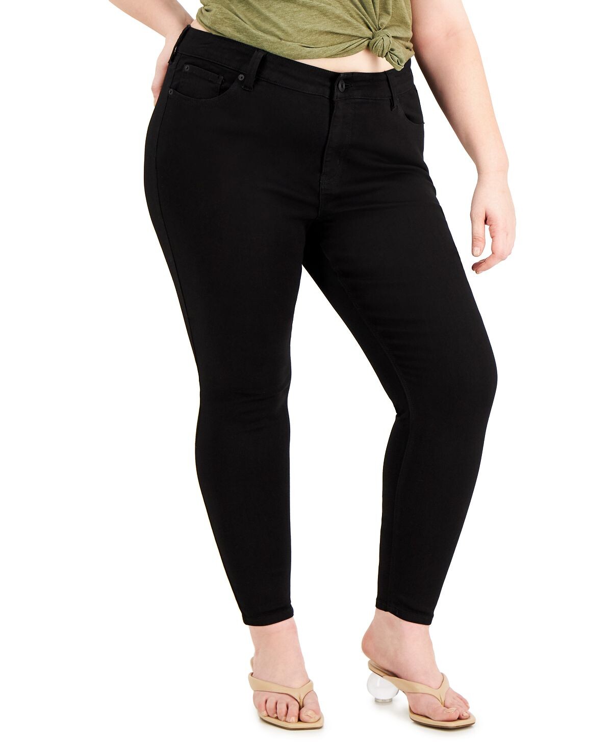 

Джинсы скинни trendy petite plus size Celebrity Pink, мульти