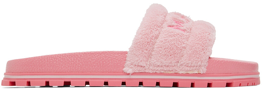 

Розовые сандалии The Terry Slide Marc Jacobs