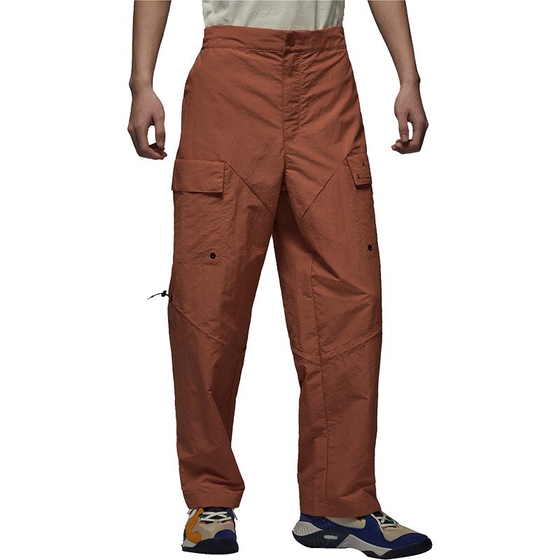 

Брюки Nike Loose Fit Sports Woven Work, красно-коричневый