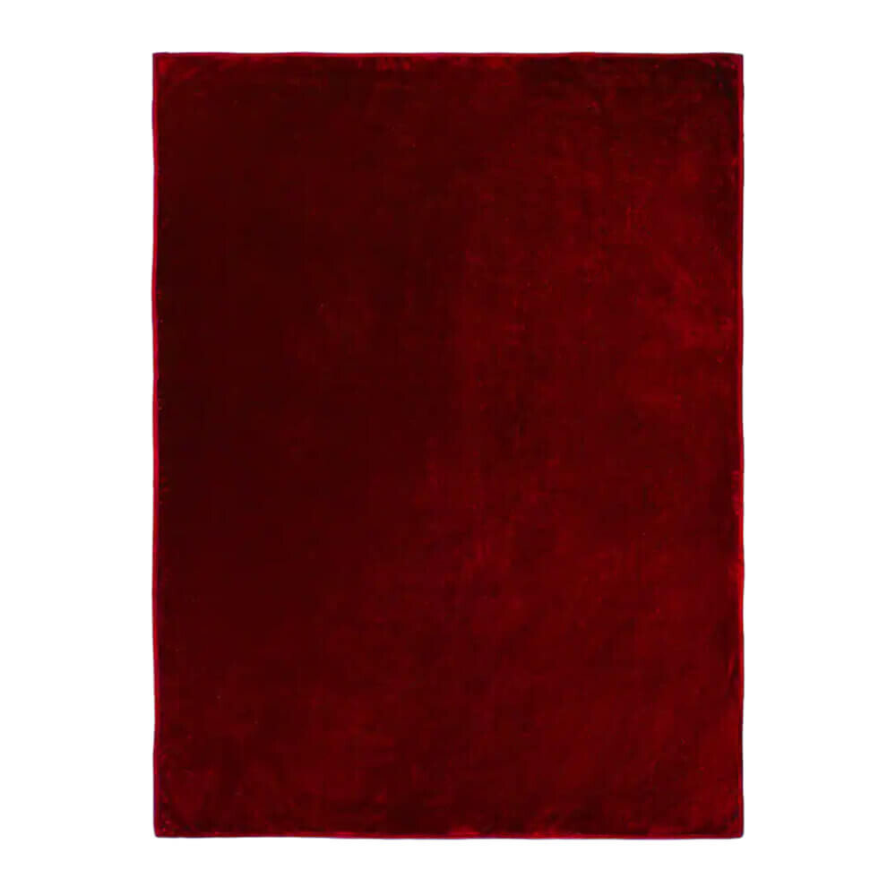 

Одеяло Zara Home Plain Fleece, красный