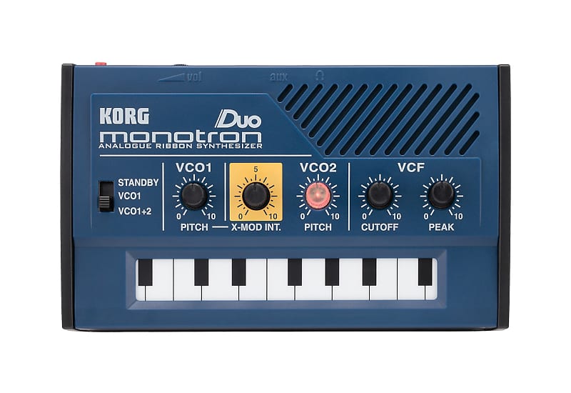 Korg - Аналоговый ленточный синтезатор Monotron Duo Korg - Monotron Duo Analog Ribbon Synthesizer адаптер питания korg ka 189