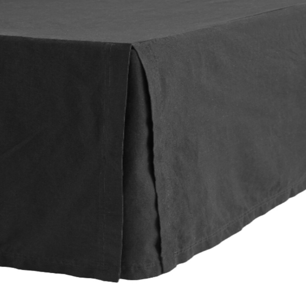 

Подзор для кровати H&M Home Linen-blend, черый