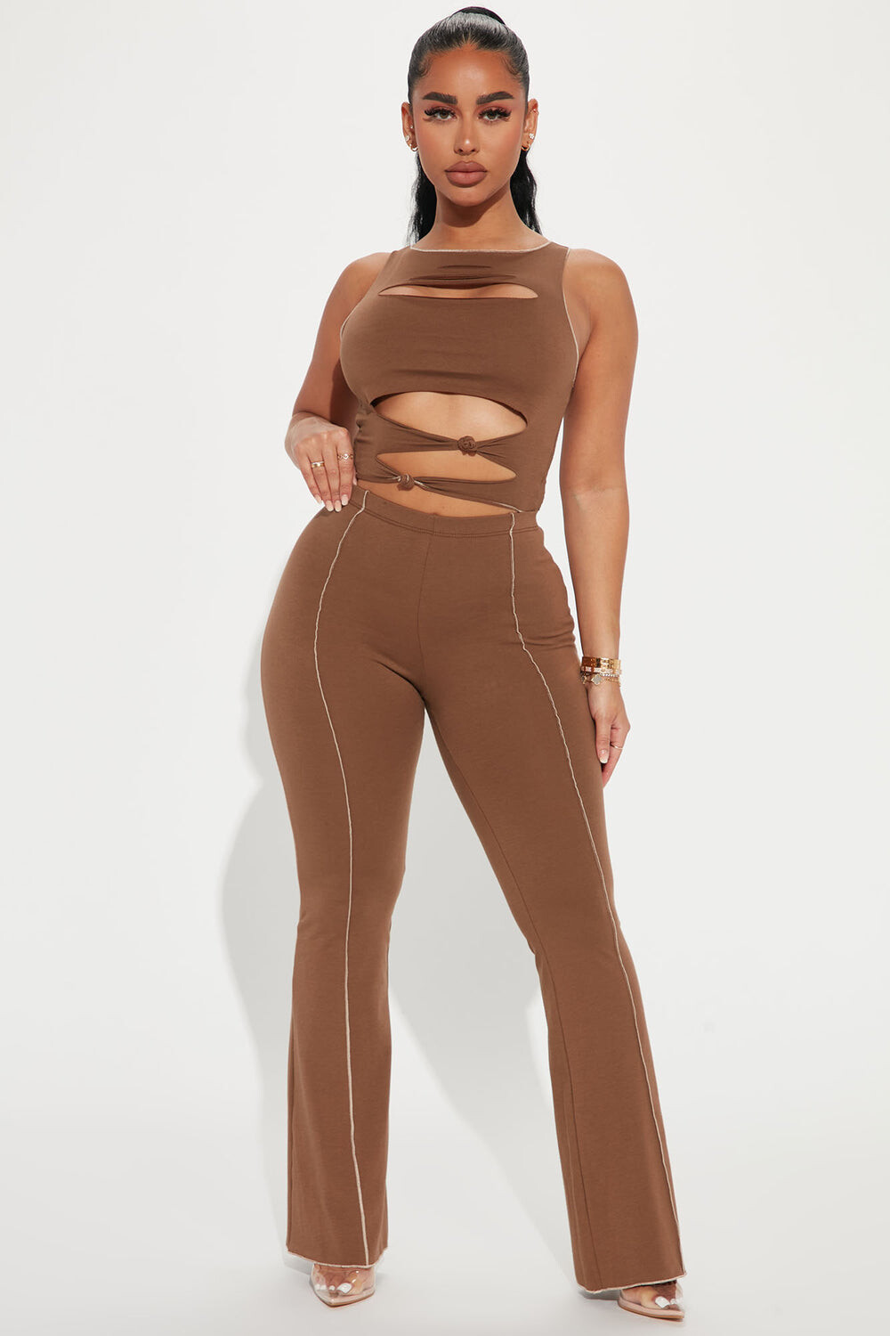 

Брюки Fashion Nova MXST4424FN, коричневый