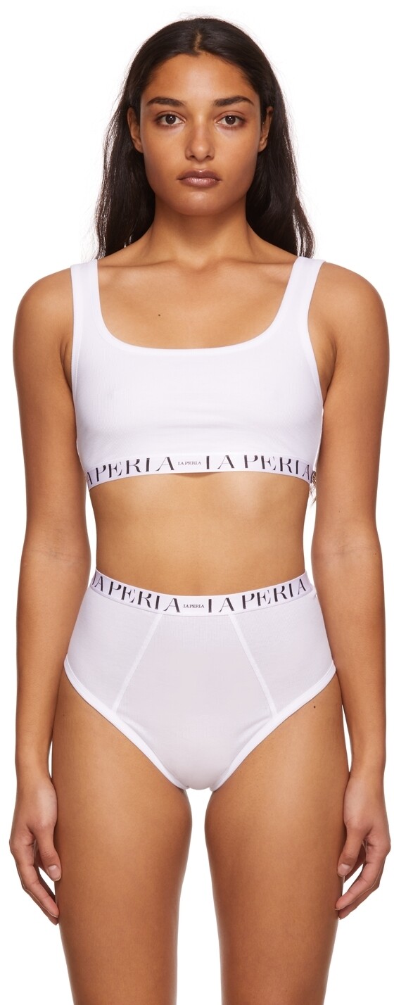 

Белый бюстгальтер Comfort Zone La Perla