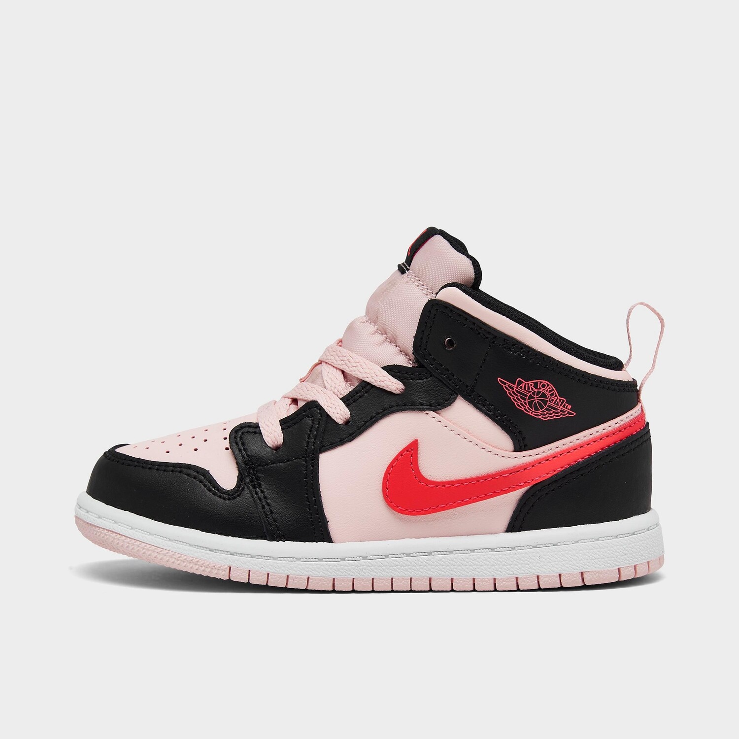 

Повседневная обувь Air Jordan Retro 1 Mid для девочек дошкольного возраста, черный