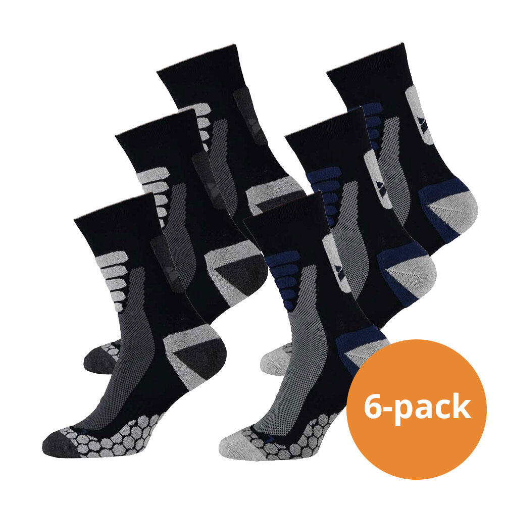 цена Носки Xtreme Sockswear Hiking Socks 6 шт, разноцветные и синие