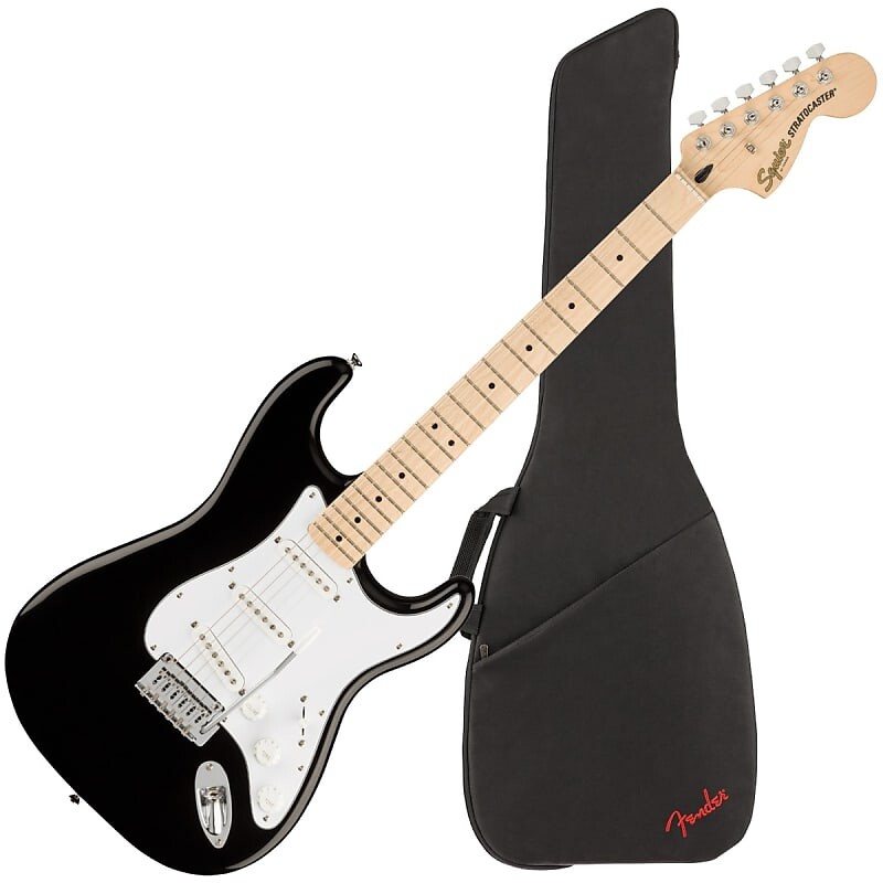 

Squier Affinity Stratocaster - клен, черный PERFORMER PAK