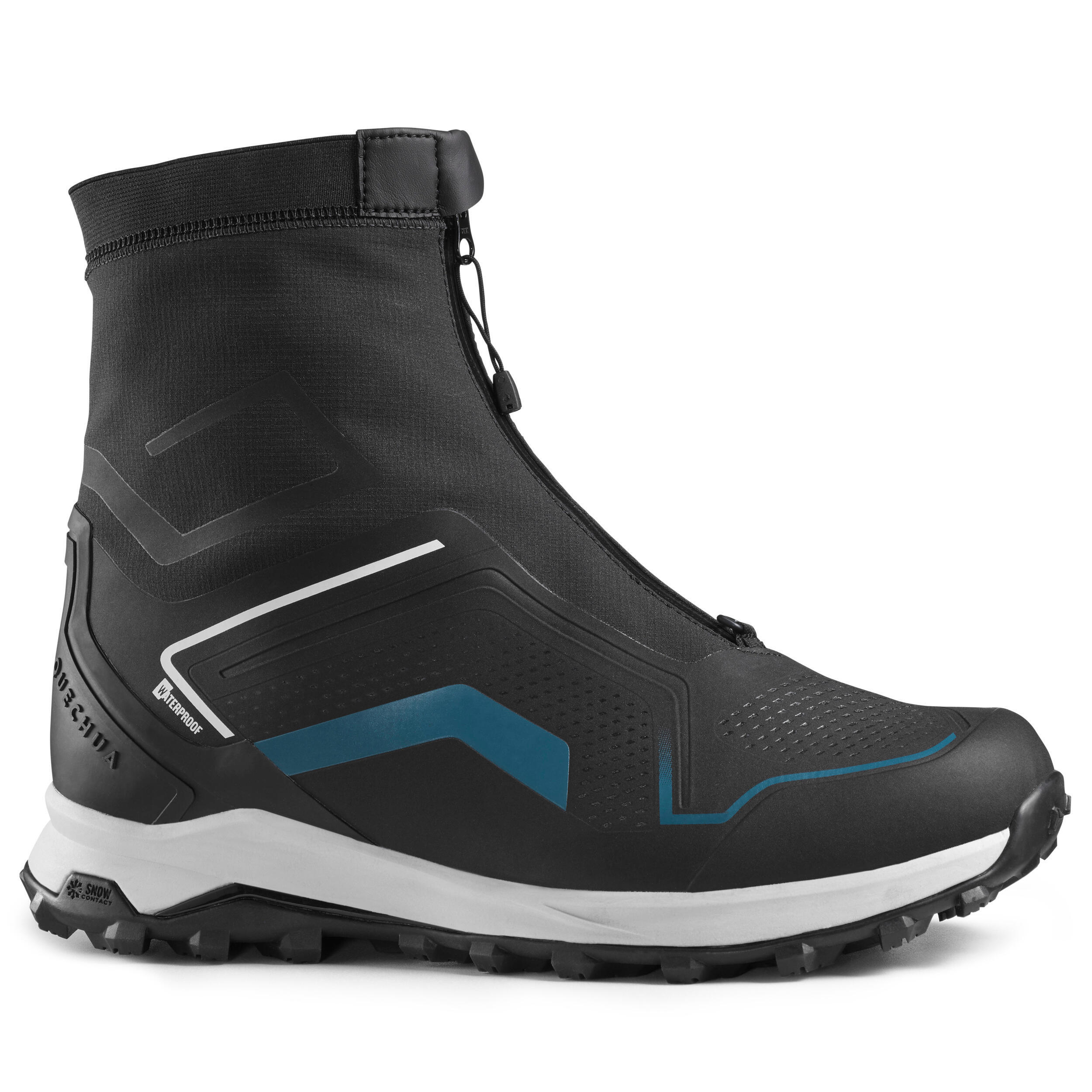 Ботинки зимние мужские Quechua SH920 X-Warm для походов, черный зимние ботинки 152264 53 черный 22