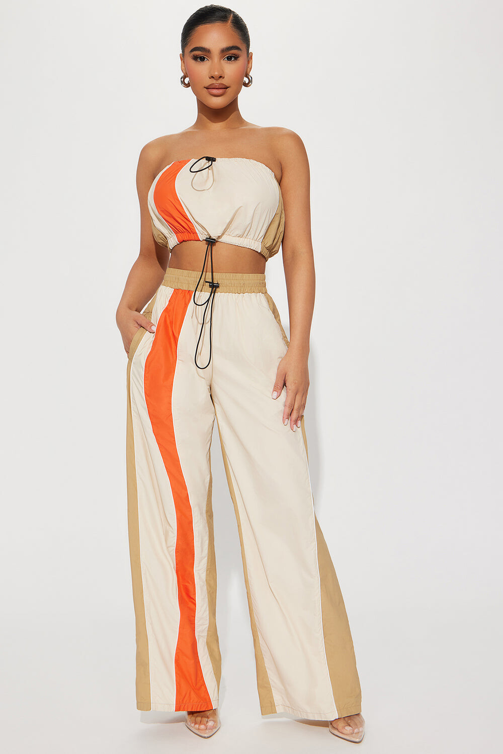 

Брюки Fashion Nova LX30019BFN, серо-коричневый