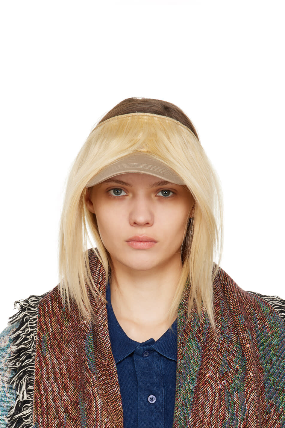 

Бежевая шапка для прямых волос Coiffure Bless