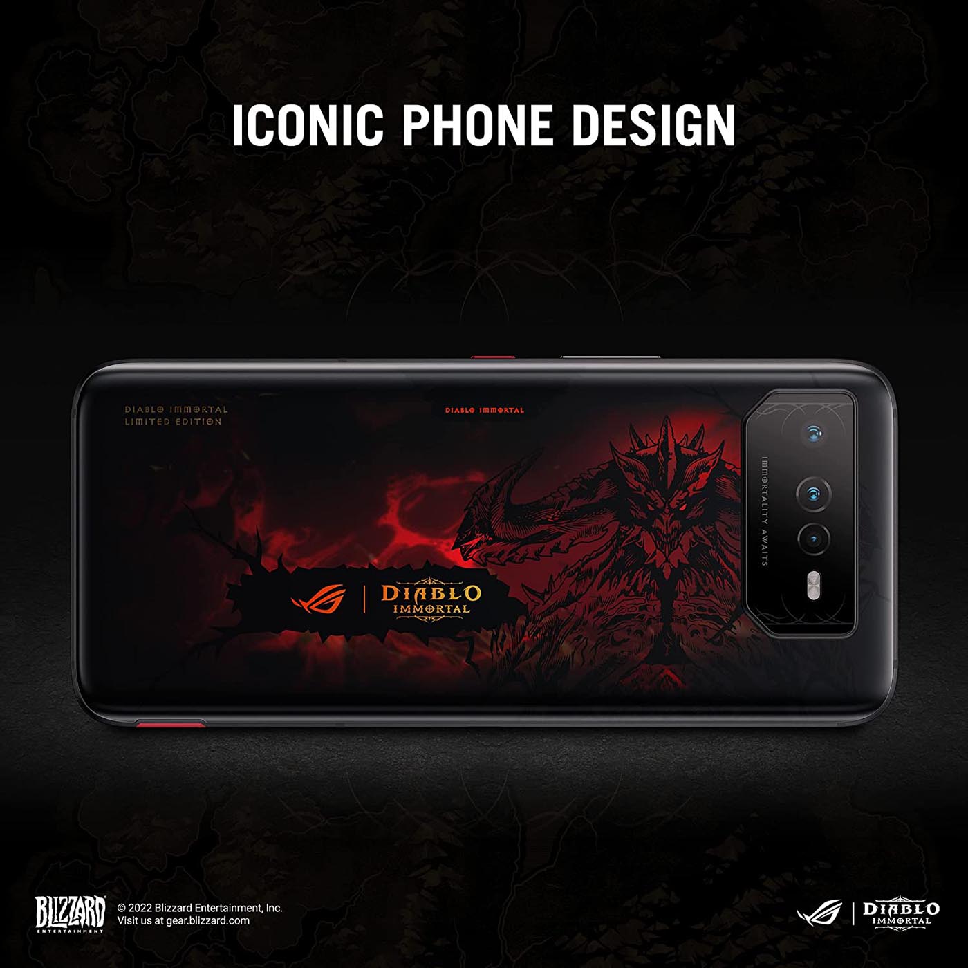 Смартфон Asus ROG Phone 6 Diablo Immortal Limited Edition 16 Гб/512 Гб,  черный – купить из-за границы через сервис «CDEK.Shopping»