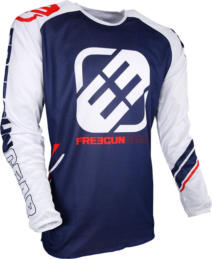 

Кофта Джерси Freegun Devo College, синий/красный