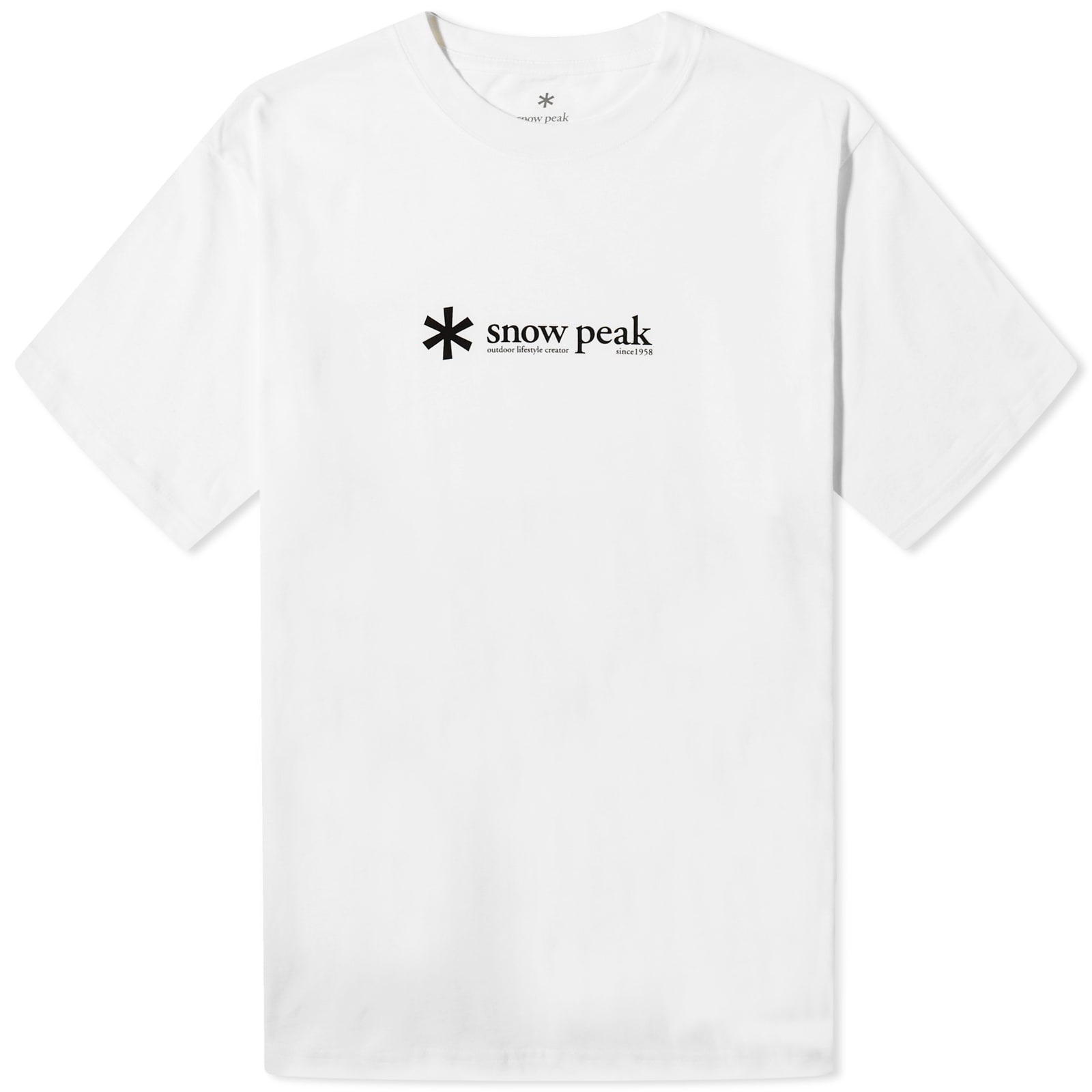 цена Футболка Snow Peak Logo, белый