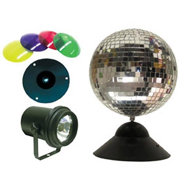 Пакет эффектов мгновенного зеркального шара American DJ MB8 American DJ MB8 Instant Mirror Ball Lighting Effect Package
