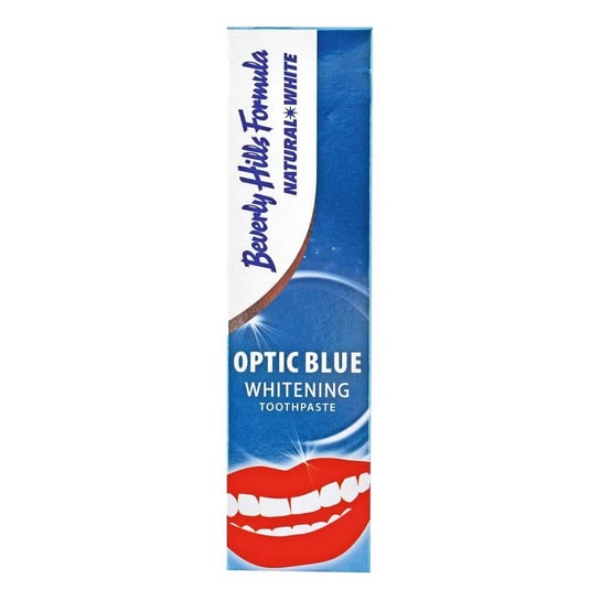 Отбеливающая зубная паста, 100 мл Beverly Hills, Natural White Optic Blue Whitening Toothpaste