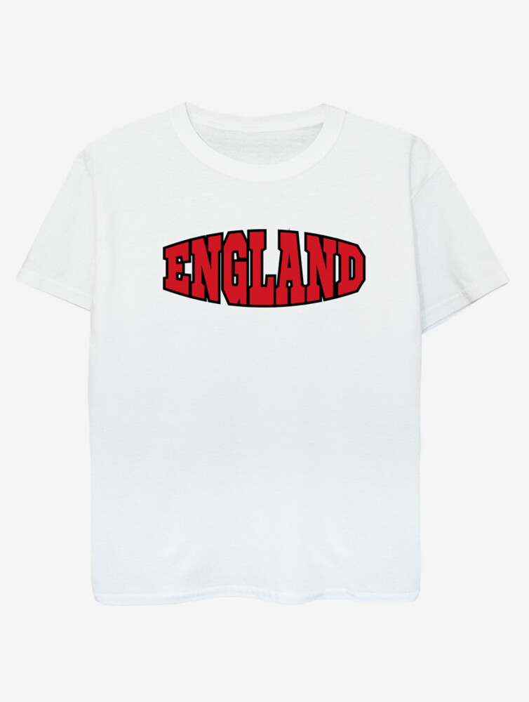 

NW2 Football England Tapered Kids Белая футболка с принтом George., белый