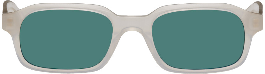 

Белые солнцезащитные очки с носовой платком FLATLIST EYEWEAR