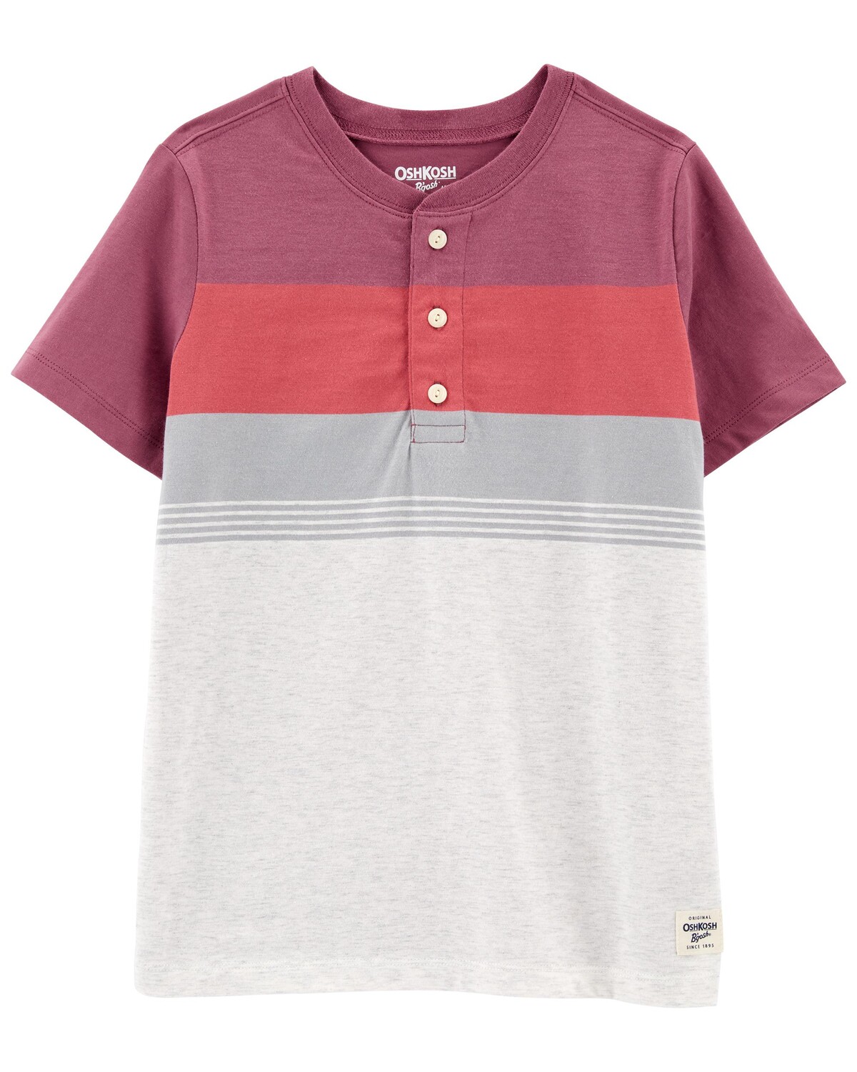 

Детское джерси с цветными блоками Henley Carter's, мультиколор
