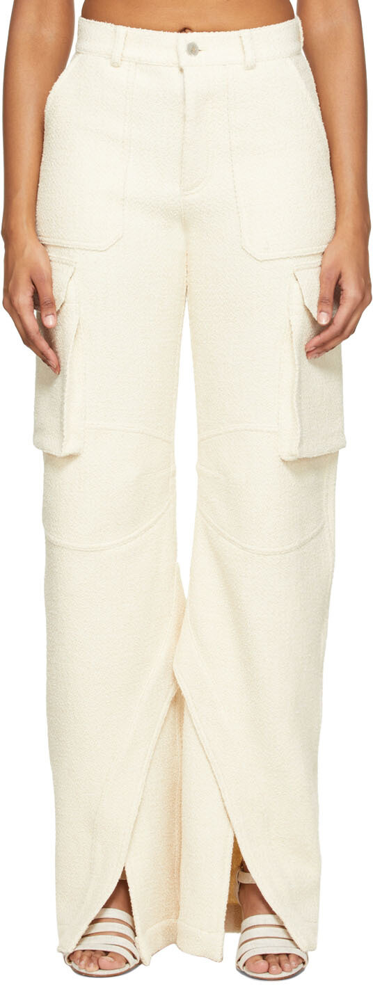 

Брюки карго Off-White Nox The Attico, Белый