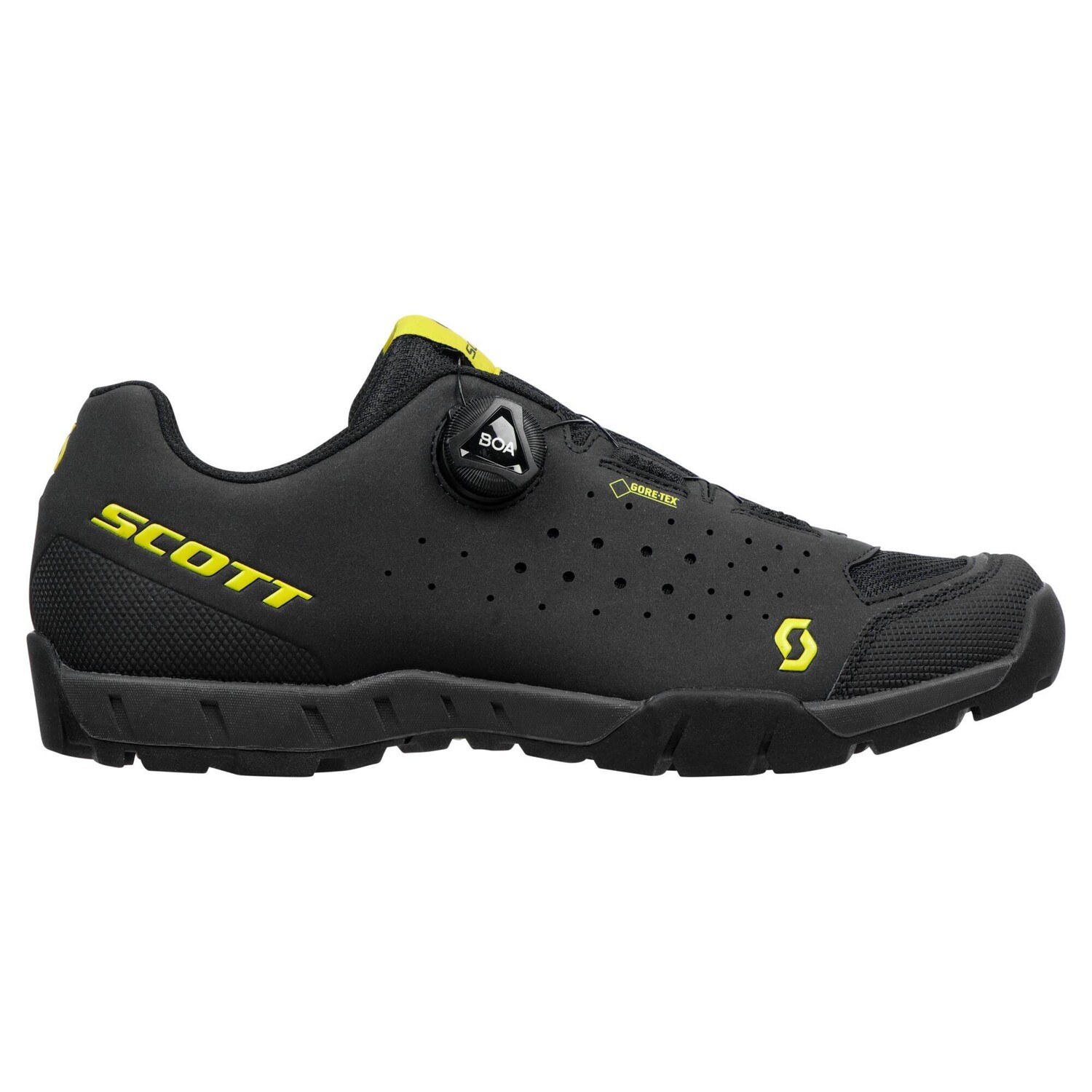 

Велообувь SCOTT - для мужчин - Sport Trail Evo Gore-Tex, черный желтый