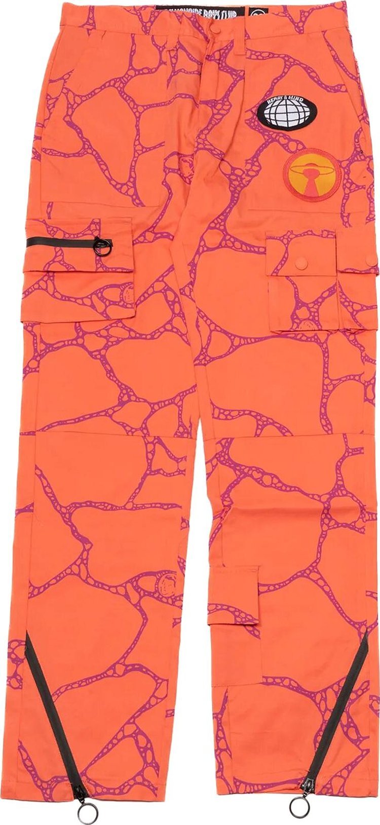 Брюки Billionaire Boys Club Expedition Pant 'Hot Coral', оранжевый - фото