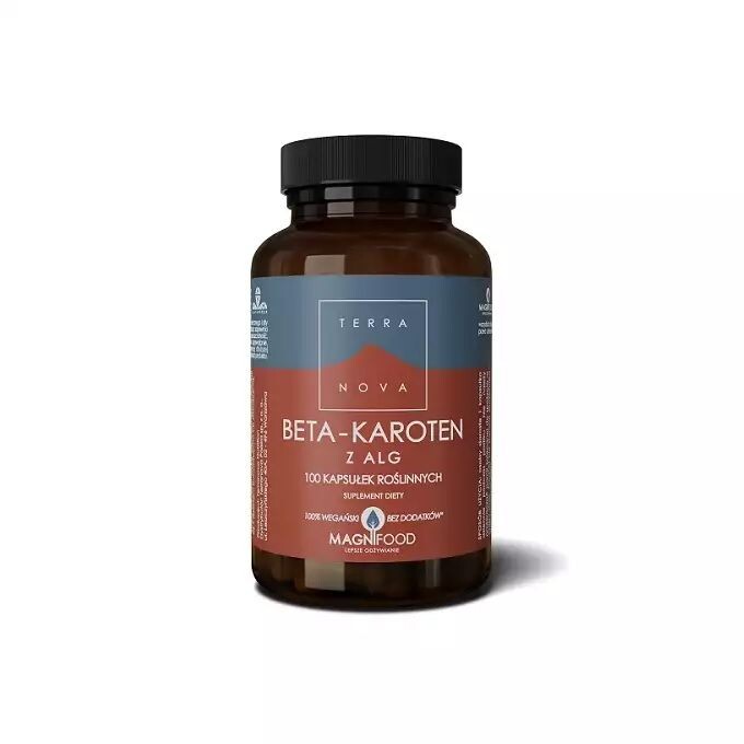 

Terranova Beta Karoten z Alg бета-каротин в капсулах, 100 шт.