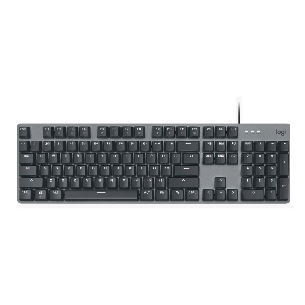 Клавиатура игровая, проводная Logitech K845, Brown Switch, английская раскладка, чёрный клавиатура игровая проводная philips spk8624 cyan switch чёрный
