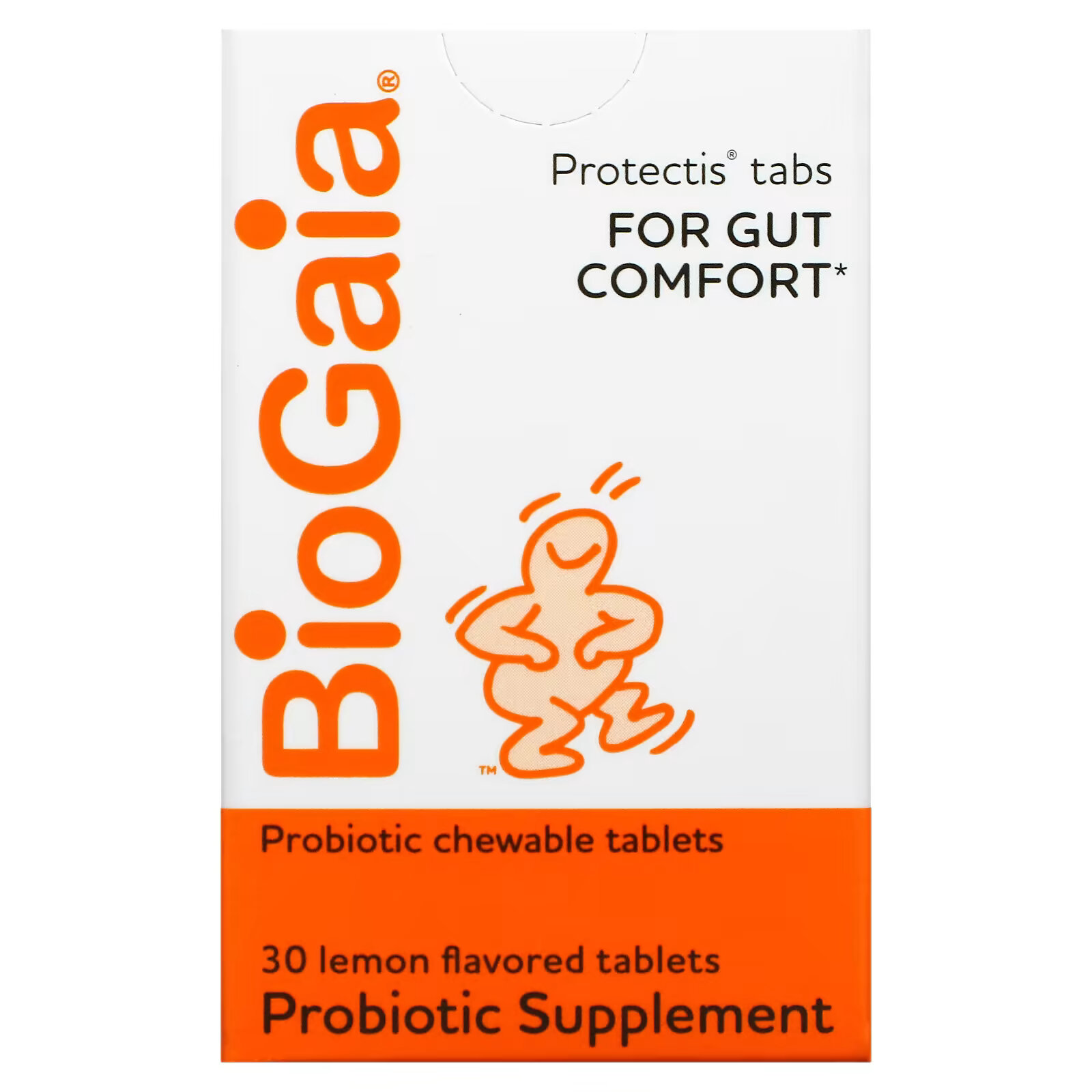 BioGaia, пробиотическая добавка, со вкусом лимона, 30 жевательных таблеток