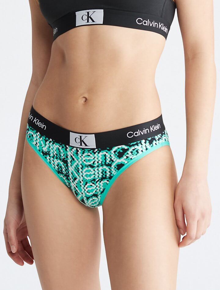 

Трусы бикини Calvin Klein 1996, голубой/белый/черный