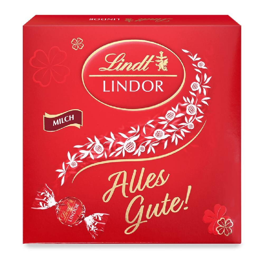 

Конфеты Lindt Lindor Präsent Emotionale Botschaften, молочный шоколад, 187г