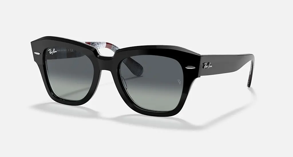 

Солнцезащитные очки Ray-Ban STATE STREET, светло-серый градиент
